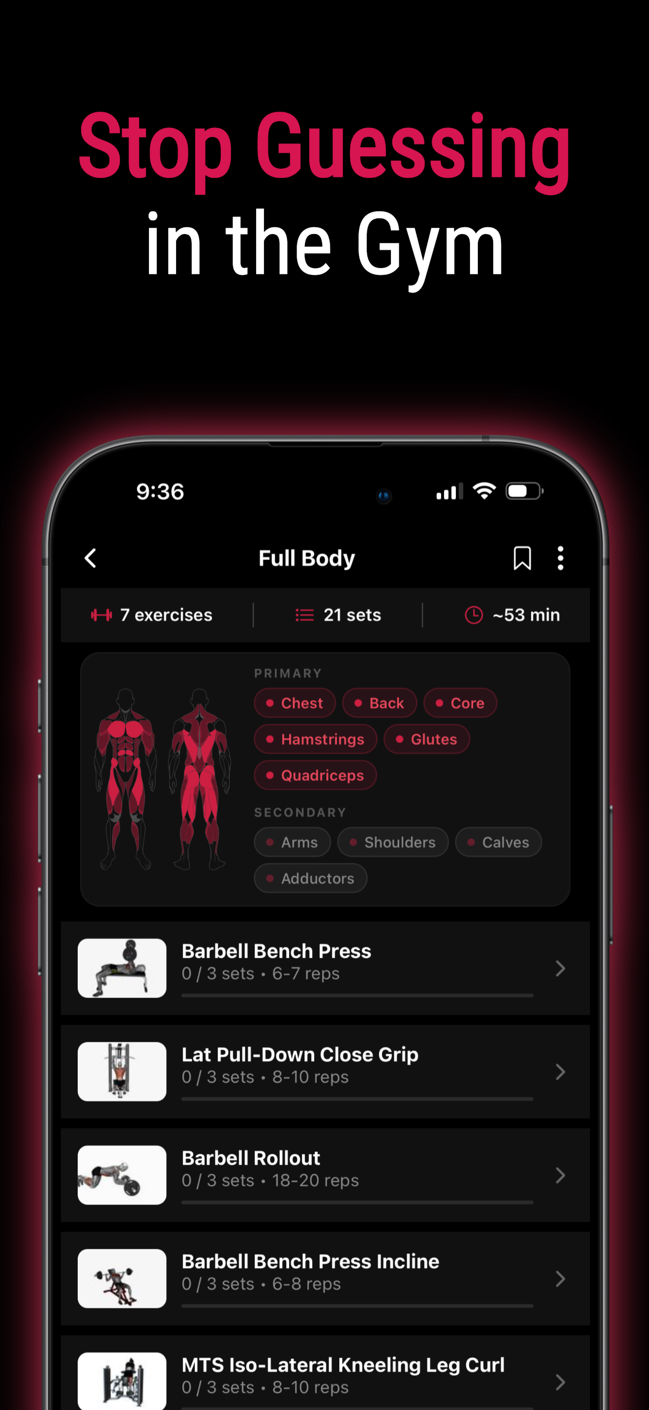 Riven Fitness app screenshot 1