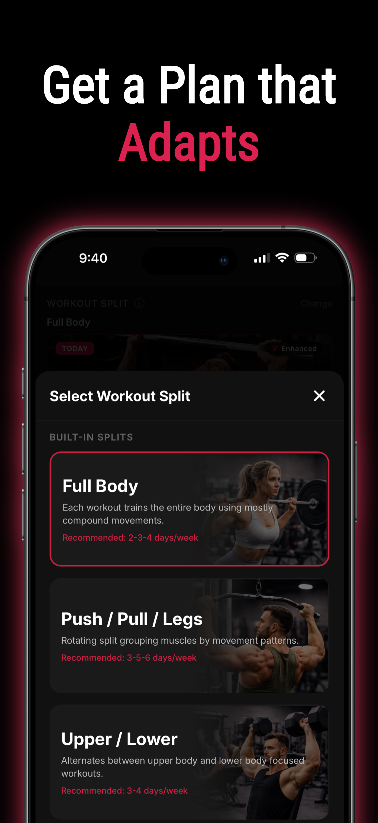 Riven Fitness app screenshot 2